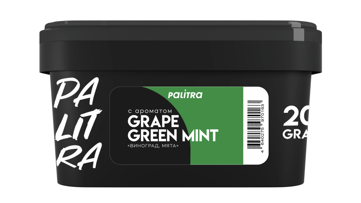 Табак Palitra - Grape Green Mint (Виноград Мята) 200 гр.
