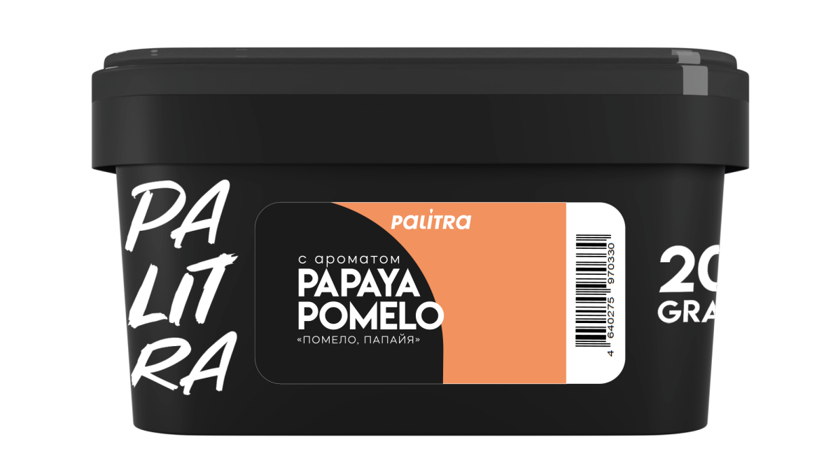 Табак Palitra - Papaya Pomelo (Помело Папайя) 200 гр.